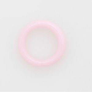 Keane New York pink glass ring